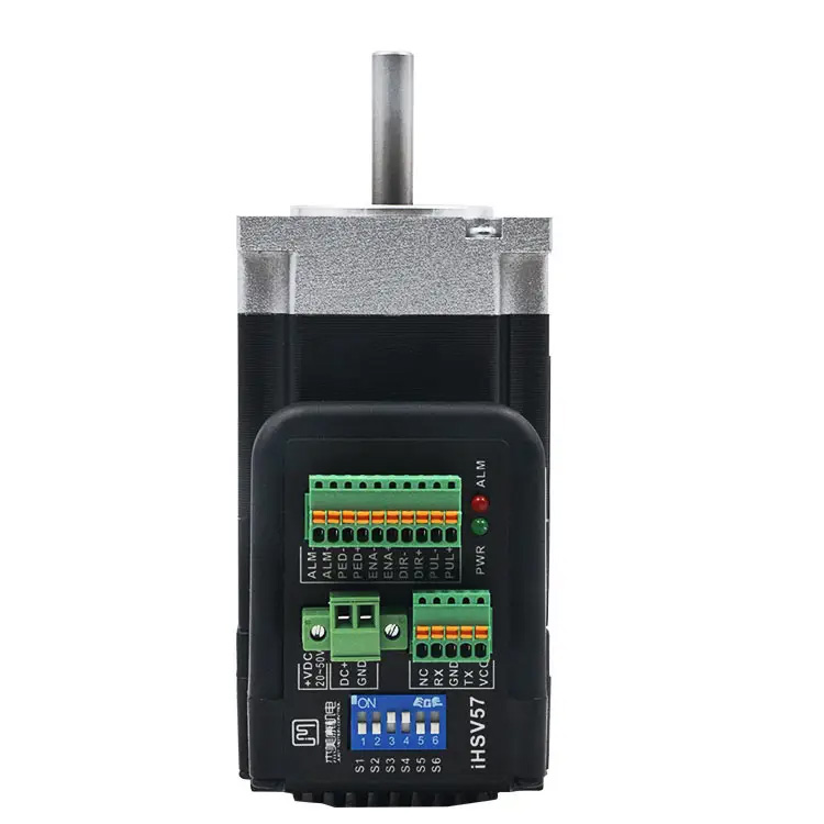 Nema 23 Integrated AC Servo Motor JMC iHSV57-30-10-36 100W 36V 0.29N.m 3.5A 3 Phase 3000RPM
